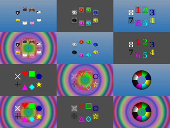 Chromatic Dragon Pattern Perception screenshot