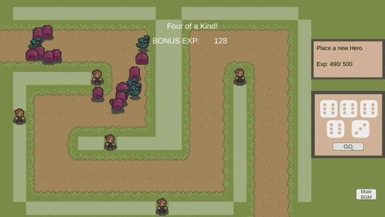 Dicey Village Tower Defense screenshot