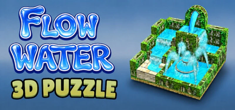 Flow Water 3D Puzzle Image