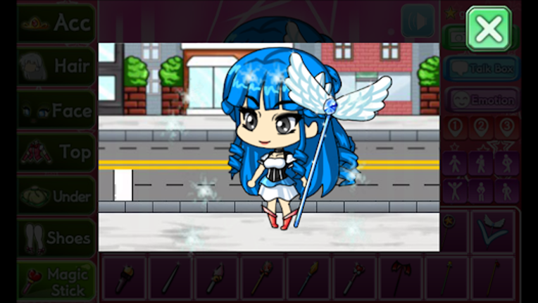 Magical Pretty Girl: dress up Image