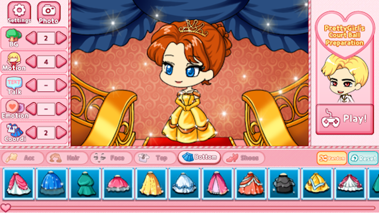 Princess Pretty Girl:dress up screenshot