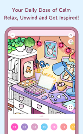 Happy Corners: Color by Number screenshot