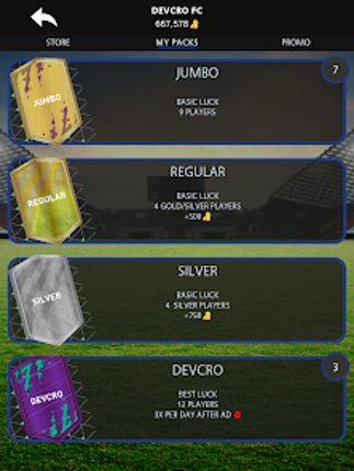 DEVCRO FC 26 - PACKS, DRAFT! screenshot
