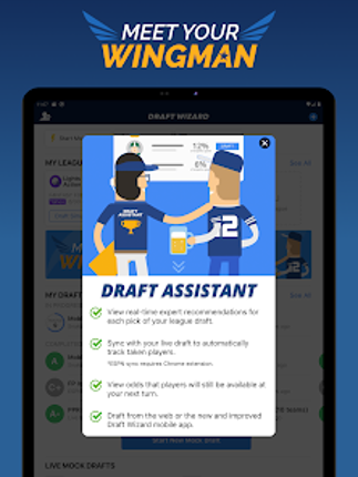 Fantasy Football Draft Wizard Image