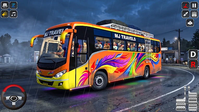 Highway Bus Simulator:Bus Game screenshot