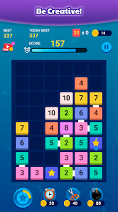 Merge Block: Number Merge Game screenshot
