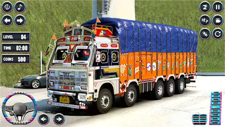 Indian Truck Drive Lorry Game screenshot