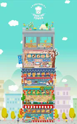 Solitaire Cooking Tower screenshot