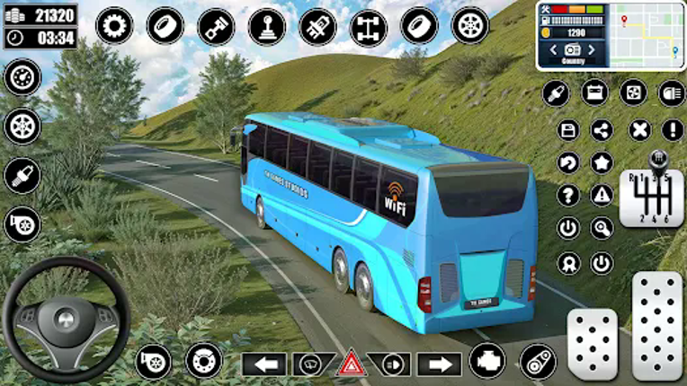 Coach Bus Driving - Bus Games screenshot