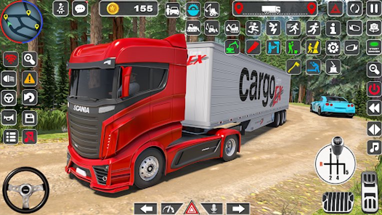Log Transporter Truck Driving screenshot