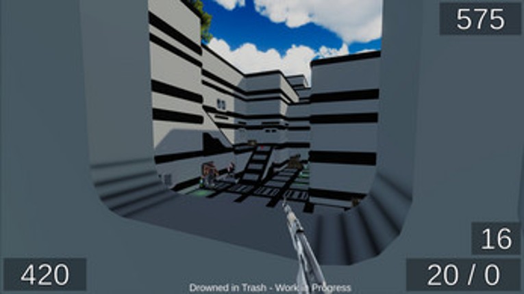 Drowned in trash - v0.1 Image
