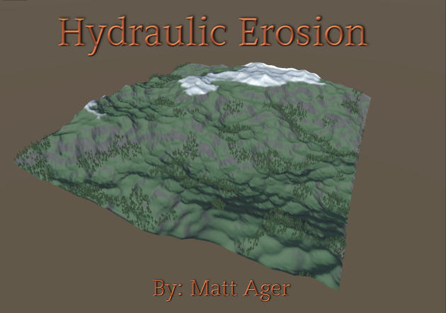 Games like Hydraulic Erosion Simulation