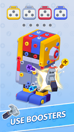 Screw Puzzle 3D Image