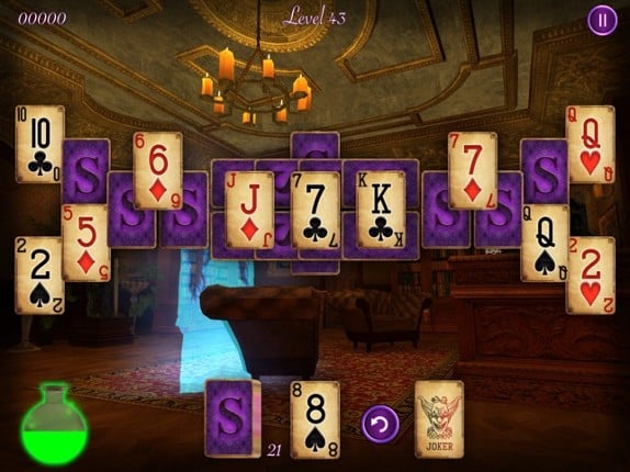 Haunted Mansion Solitaire screenshot