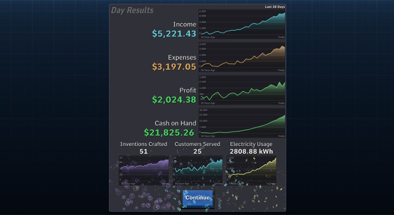 Inventor Simulator screenshot