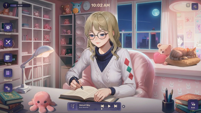Lo-Fi Girl: AI Assistant screenshot