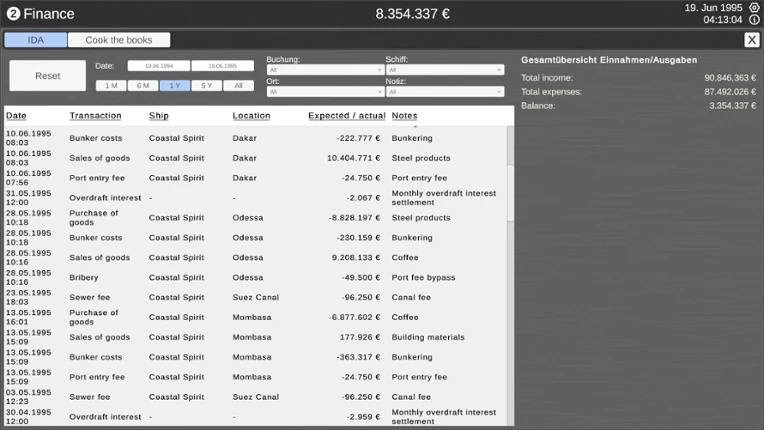 Ocean Cargo Manager Image