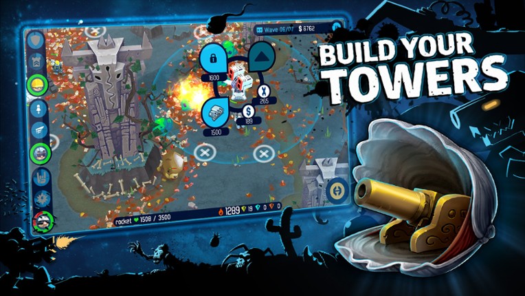 OTTTD: Over The Top Tower Defense screenshot