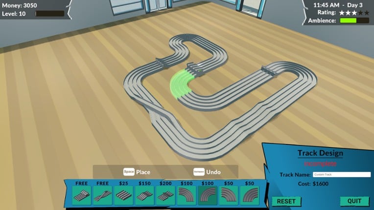 Pocket Racer Shop Sim screenshot