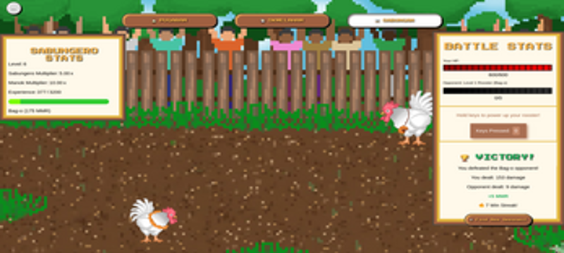 Sabungero Idle Game screenshot