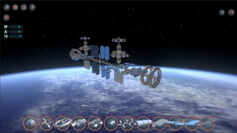 Space Station Designer screenshot