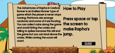 The Adventures of Rapha in Cowboy Runner Image