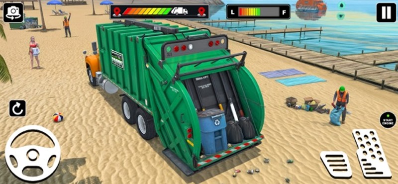 Truck Driving: Garbage Truck screenshot