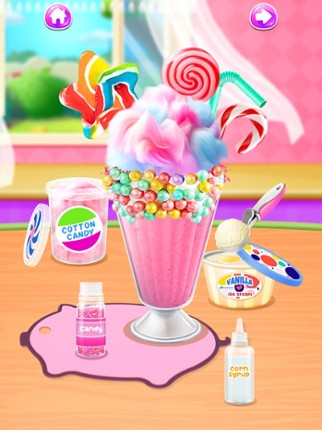 Unicorn Ice Cream Milkshake Image