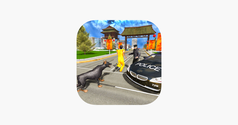 US Police Dog Crime City Chase Game Cover