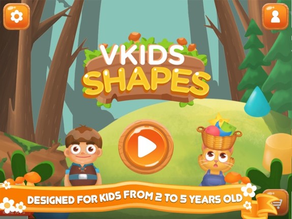 Vkids Shapes & Colors Learning screenshot