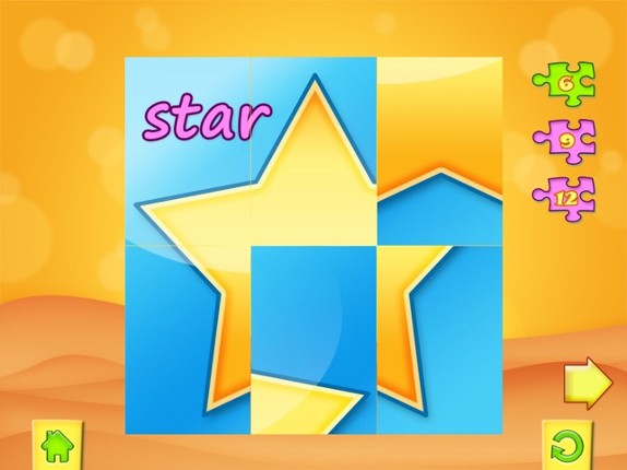 123 Kids Fun PUZZLE GREEN Best Kids Puzzle Games screenshot