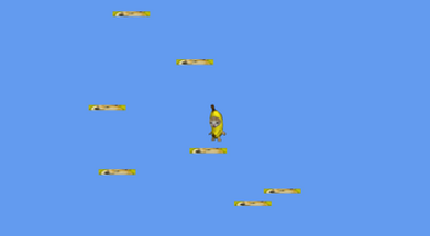 Banana Cat Jump Image