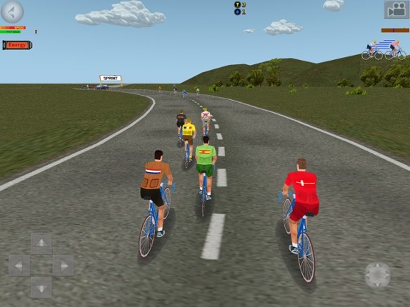 Ciclis 3D Lite - Cycling game screenshot