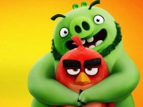 Fun Angry Birds Jigsaw Image