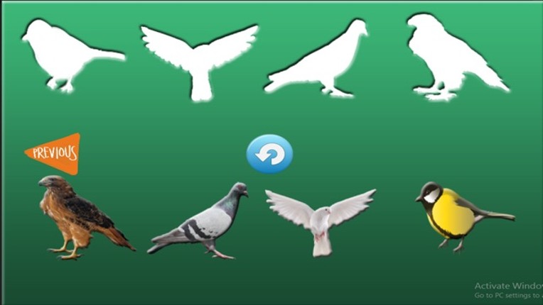 Fun Learning Birds Shapes Stencil for Toddlers screenshot