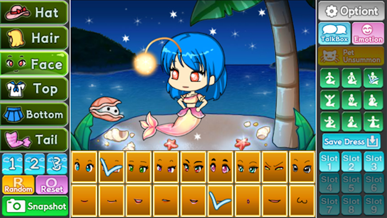 Mermaid Girl : dress up game screenshot