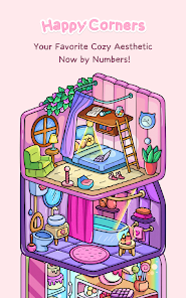 Happy Corners: Color by Number screenshot