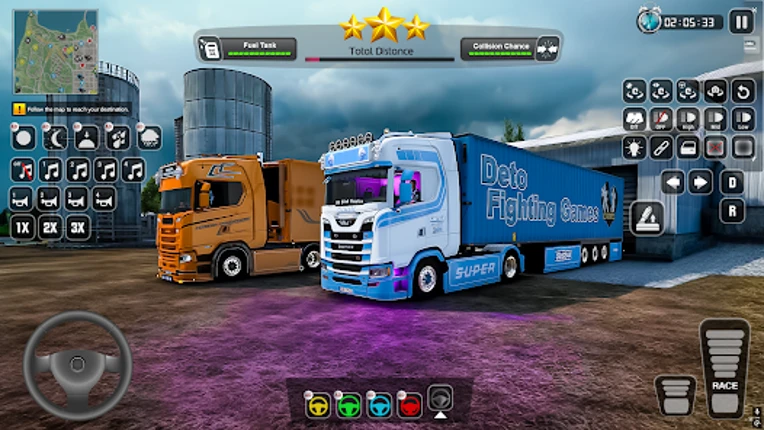 Euro Highway Truck Game Image