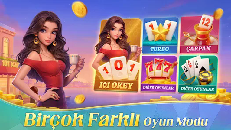 101 Okey King screenshot