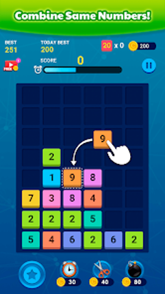 Merge Block: Number Merge Game screenshot
