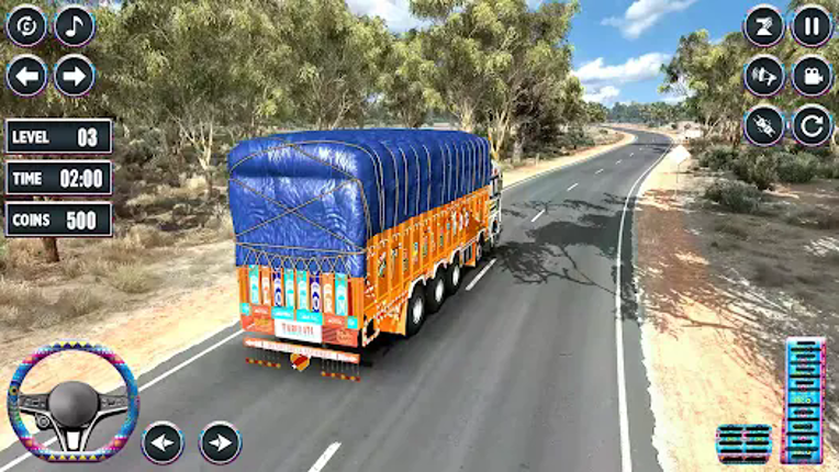 Indian Truck Drive Lorry Game screenshot