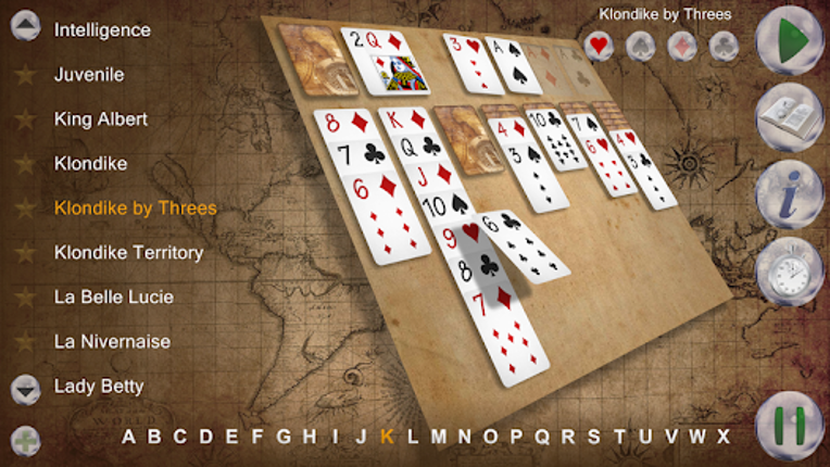 Solitaire Planet screenshot