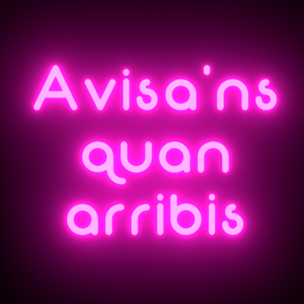 Avisa'ns quan arribis Image