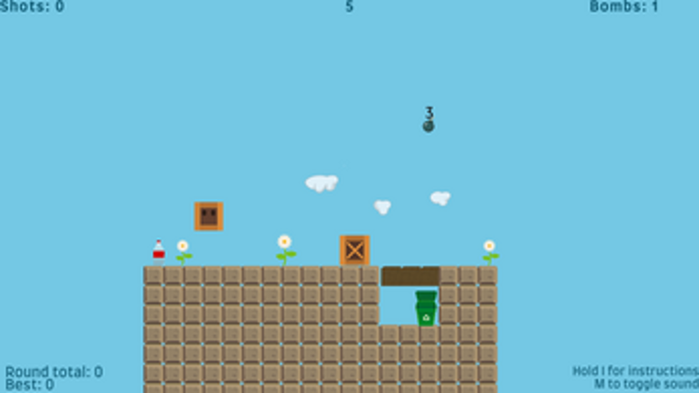 Eco-friendly Bomb Golf screenshot