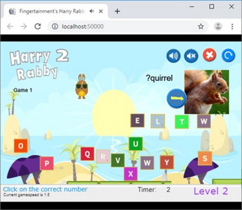 HarryRabby English Vocabulary Animal Names Vol 1 Image
