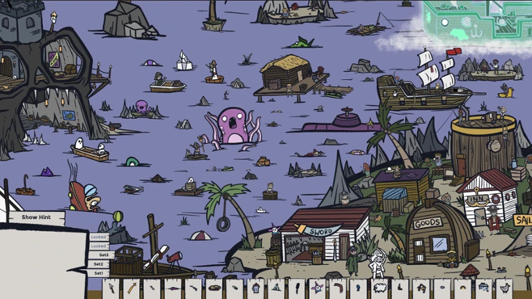 Of Nooks and Nonsense: A Pirate Hidden Object Game screenshot