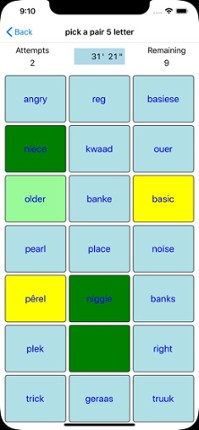 PickAPair Afrikaans - English screenshot