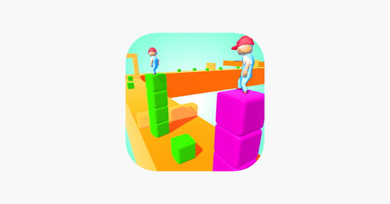 Race Skip Block Super Guy 3d Game Cover