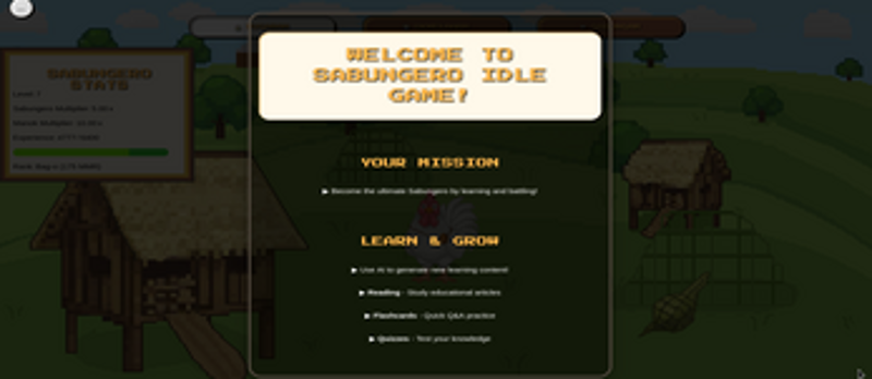 Sabungero Idle Game screenshot
