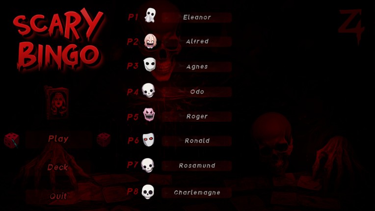 Scary Bingo Image